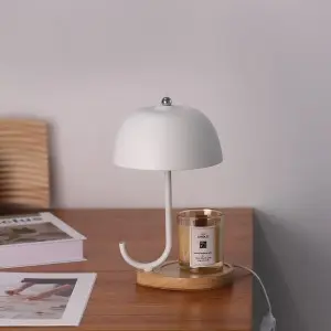 2024 New creative umbrella electric candle warmer lamp Home Aromatherapy diffuser Smokeless green life style intelligent lamp Automatic timing function