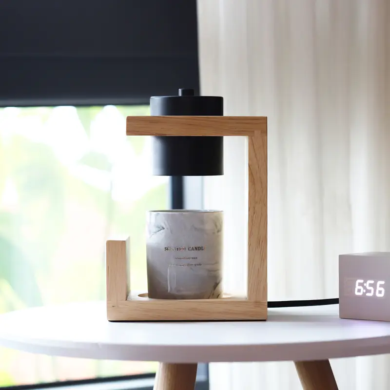 Modern-Natural-Rectangle-Rubber-Wood-Electric-Candle-Warmer-Lamp1