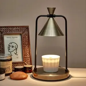 Retro Style Dimmable Candle Warmer Lamp