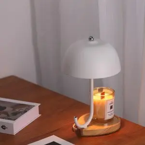 2024 New creative umbrella electric candle warmer lamp Home Aromatherapy diffuser Smokeless green life style intelligent lamp Automatic timing function