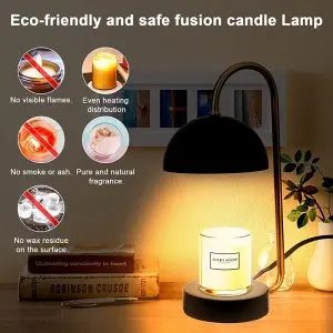 Modern Home Decor Fragrance Auroma Candle Warmer Lamp Electric