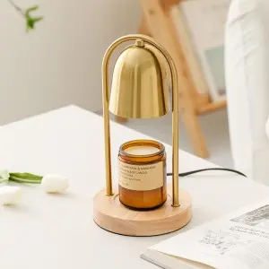 Golden Bell Candle Warmer
