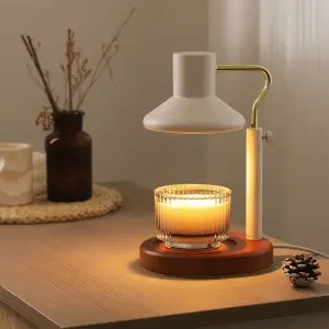 Candle Warmer Lamp with Timer, Dimmable Electric Candle Lamp Warmer for Jar Candles, Birthday Gifts for Women Mom, Candle Heater House Warming Gifts, Women Gifts for Christmas, Home Decor for Bedroom