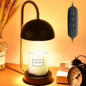 Modern Home Decor Fragrance Auroma Candle Warmer Lamp Electric