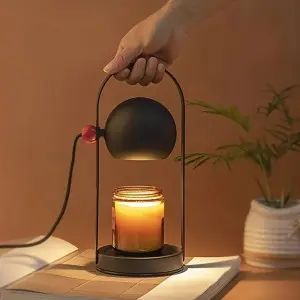 Modern Design Black Dimmable Candle Warmer