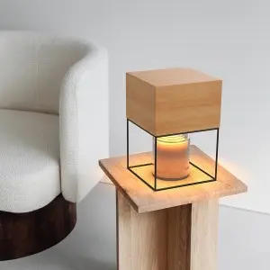 2024 New creative electric candle warmer lamp home aromatherapy device Warm aromatherapy machine Smokeless and green products Smart desk lamp Automatic timing function